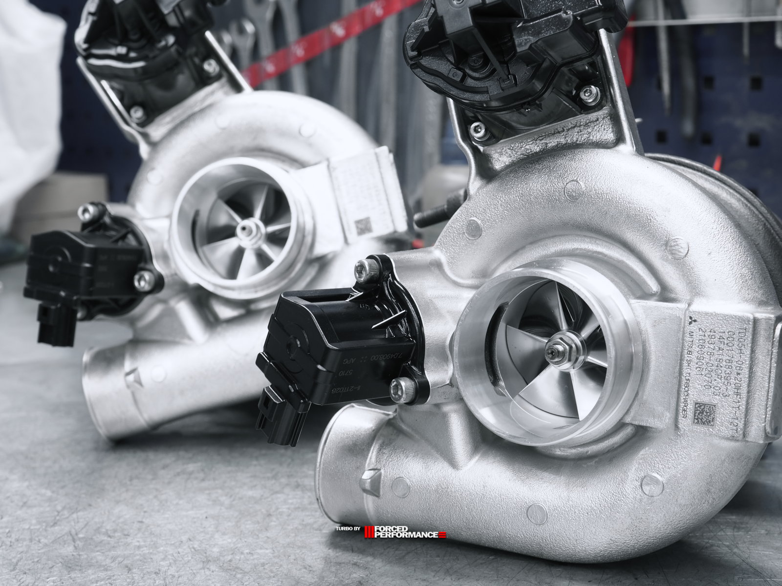 Ремонт турбины для McLaren с мотором V8 M840T